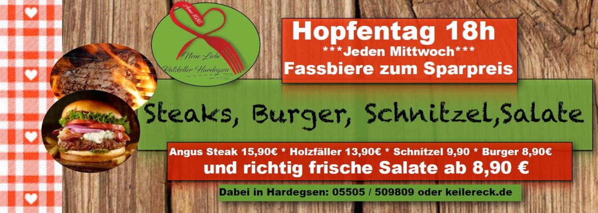 Mittwochs Hopfentag
