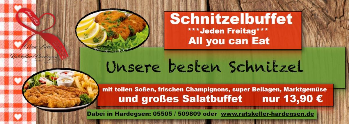 Freitags Schnitzel satt